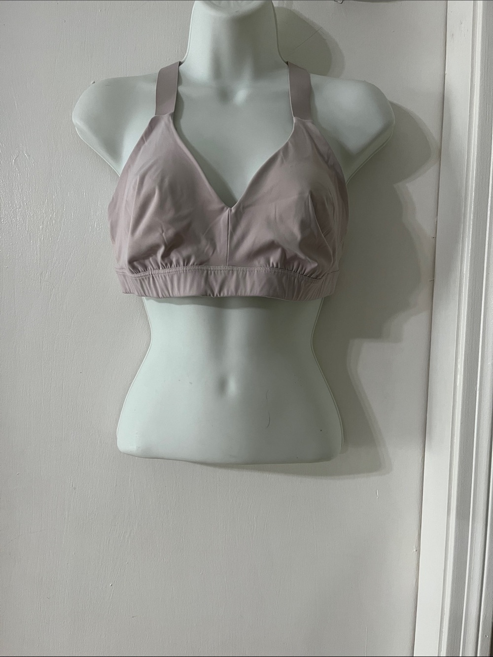 Athleta T-Back Sports Bra in Taupe - Picture 4 of 7